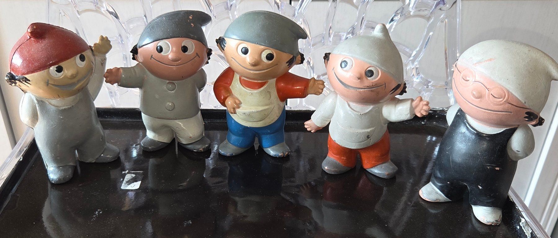 Figurines: 5 Mainzelmännchen – D'occasion à Gossau SG par tenerife11 1