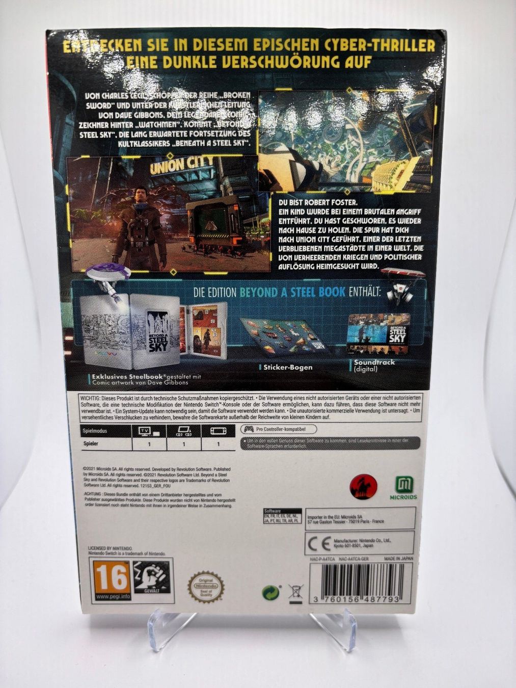 Spiele: NSW - Beyond A Steel Sky – Gebraucht aus Allschwil von Bullach 1