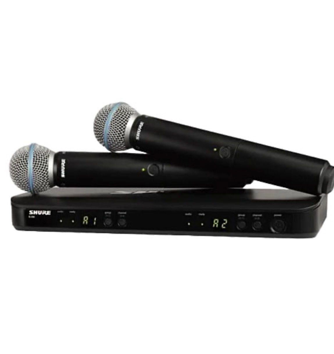 Shure Microfoni: SHURE BLX WIRELESS COMBO SYSTEM  Top Zustand 2 Mikrofone – Usato da Thusis venduto da val_tm88