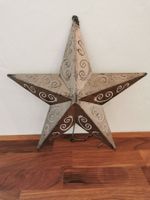 Kleiner Deko Stern zum aufhängen in bronze