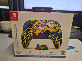 PowerA Wireless Controller Nintendo Switch Wario neu OVP