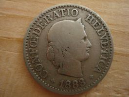 (S1) 10 Rappen 1883