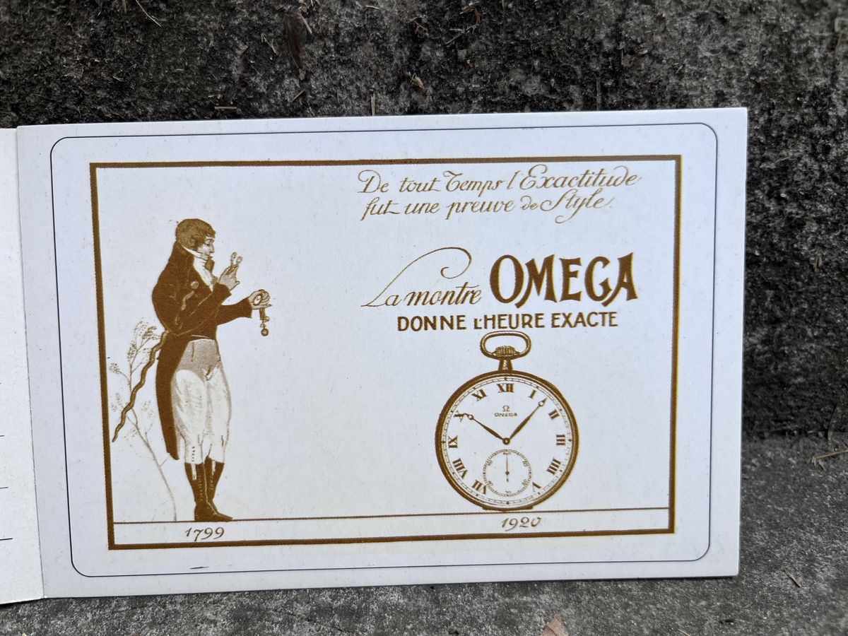 Cartes postales: Omega Werbe-Postkartenset 4 Stück – Neuf (Voir description) à Meinisberg par Berosos 4