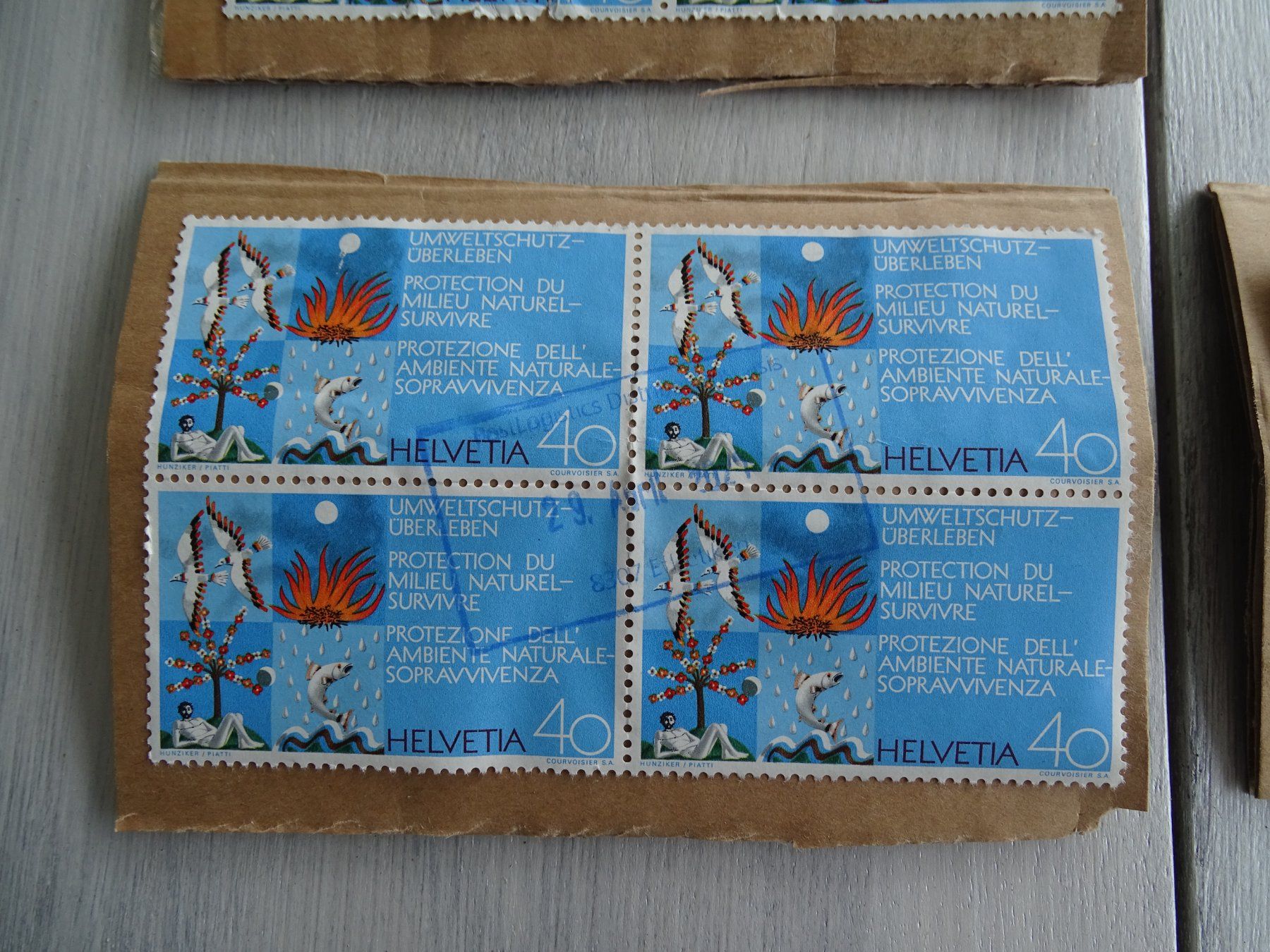 Tutti i francobolli: Briefmarken Schweiz  1964 - 2000 – Usato da Obergerlafingen venduto da S-T-S 1