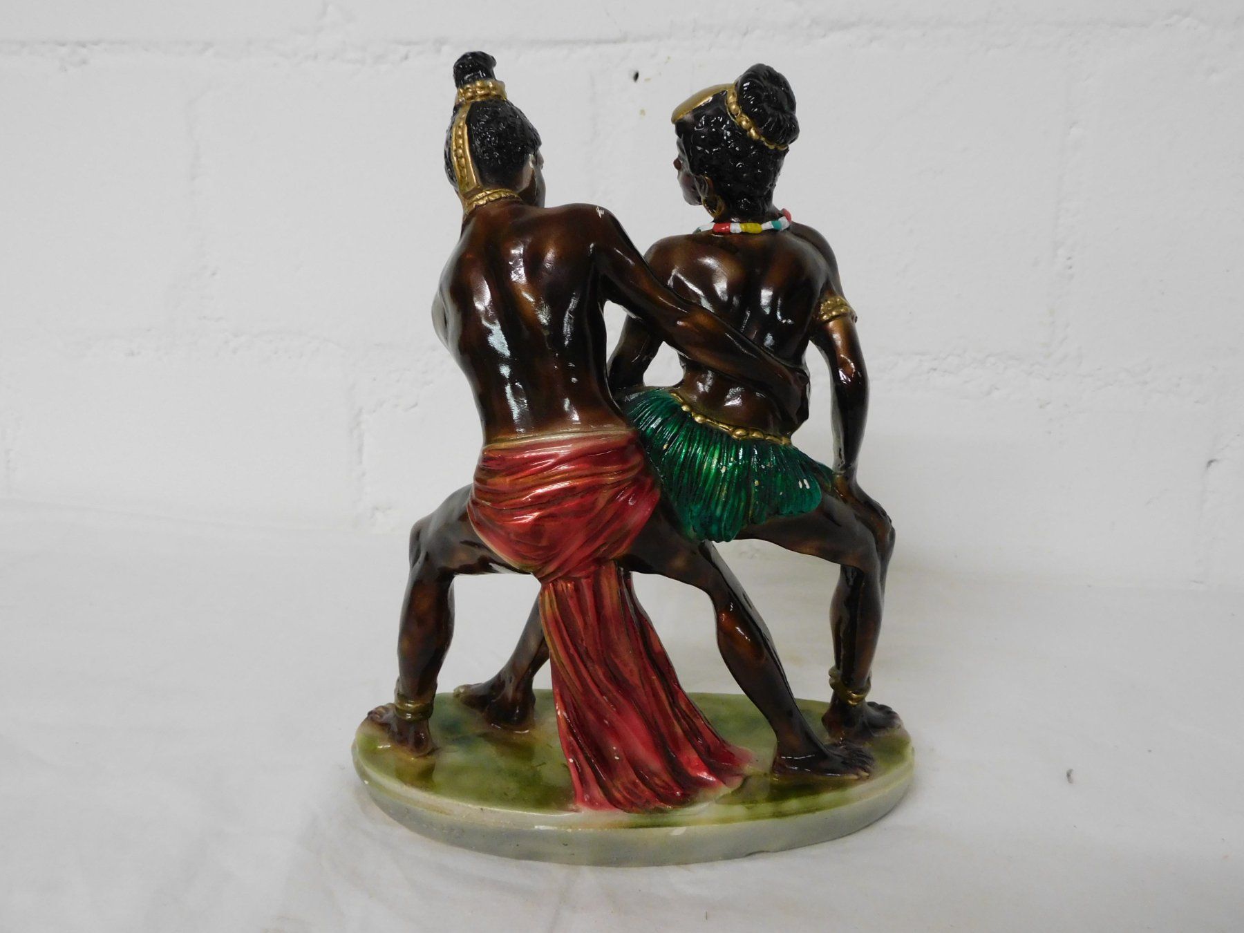Sculture & Statue: Afrikanische Keramikfigur, handbemalt – Usato da sursee venduto da trilli-tralli 3