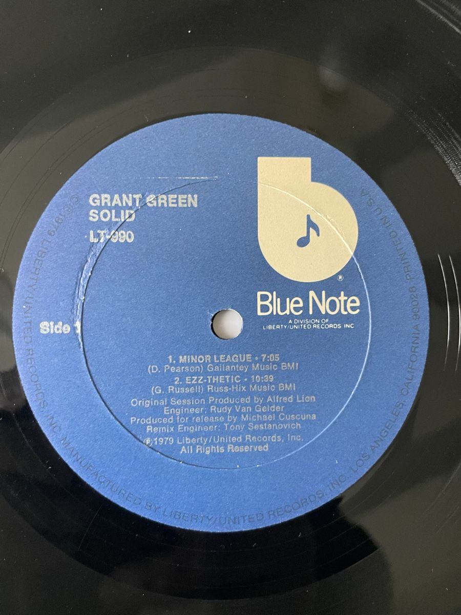 Dischi in vinile: Grant Green - Solid - Blue Note Classic Vinyl LP – Usato da Olten venduto da Bluespapst 4