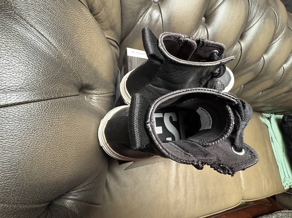 Herrenschuhe: Diesel Athos High Leder Sneaker hr. 42 – Gebraucht aus Dagmersellen von atu_f7x5 3
