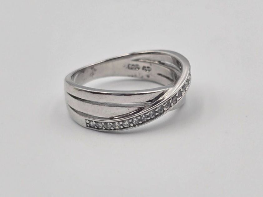 Ringe: Ring Silber 925 Zirkonia Gr. 54 – Neu und originalverpackt aus Zug von gold.schmuck 1