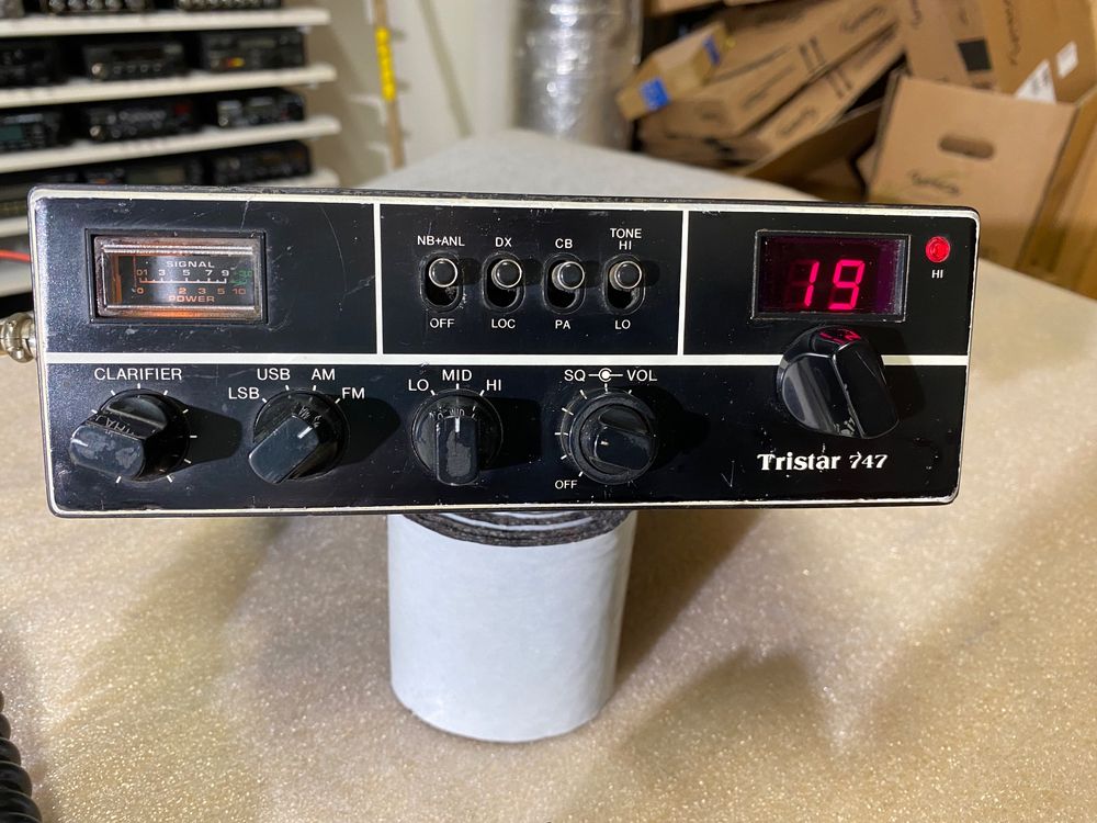 Funktechnik: Tristar 747 120 CH AM/FM/SSB – Gebraucht aus Kollbrunn von Swiss_RX_1 1