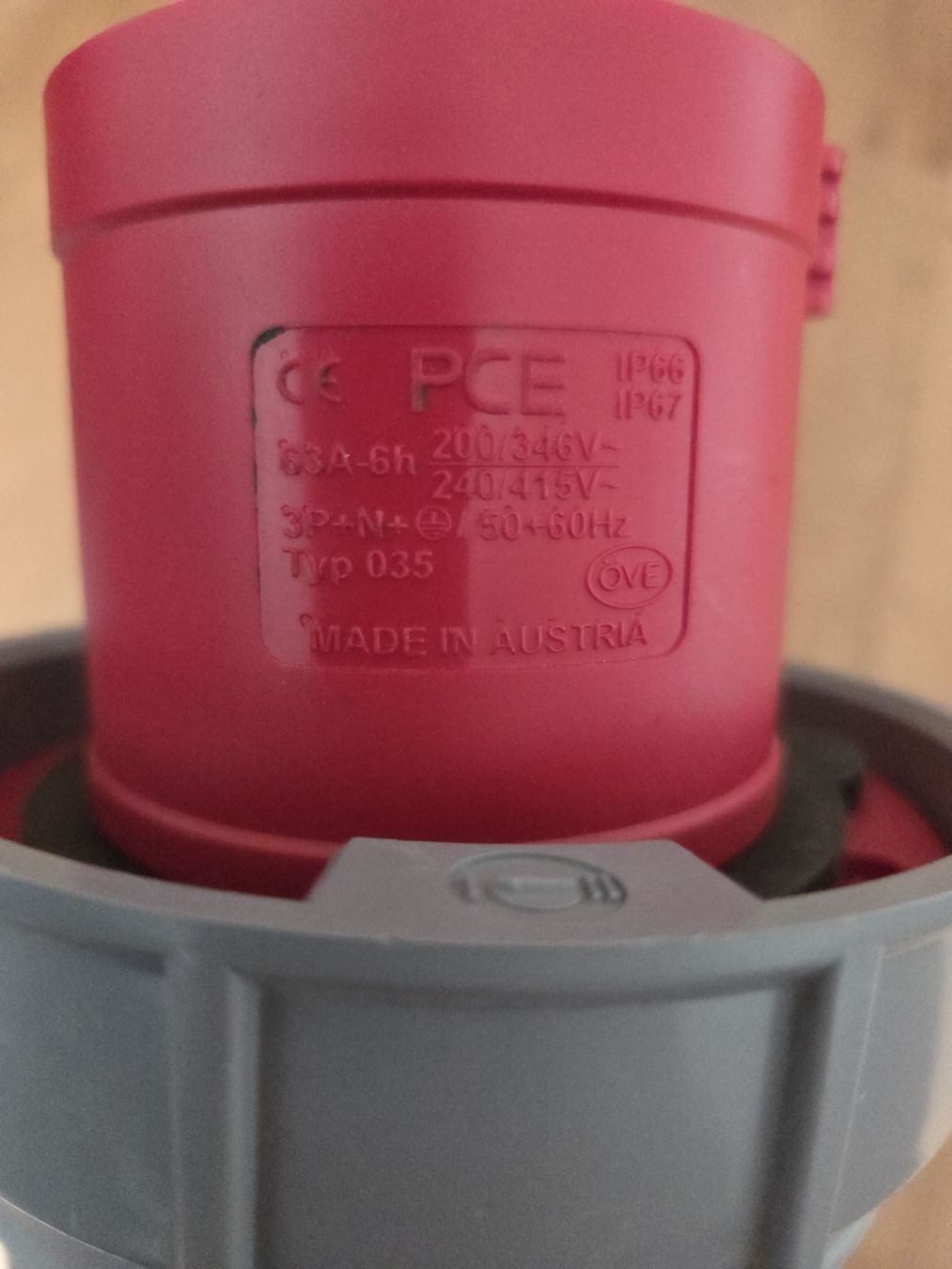Alimentazione elettrica: Stecker CEE63 – Nuovo (secondo la descrizione) da Rueun venduto da Ktrr 1