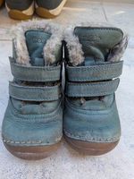 Froddo Winterstiefel Gr. 23 petrol Lammfell Klett