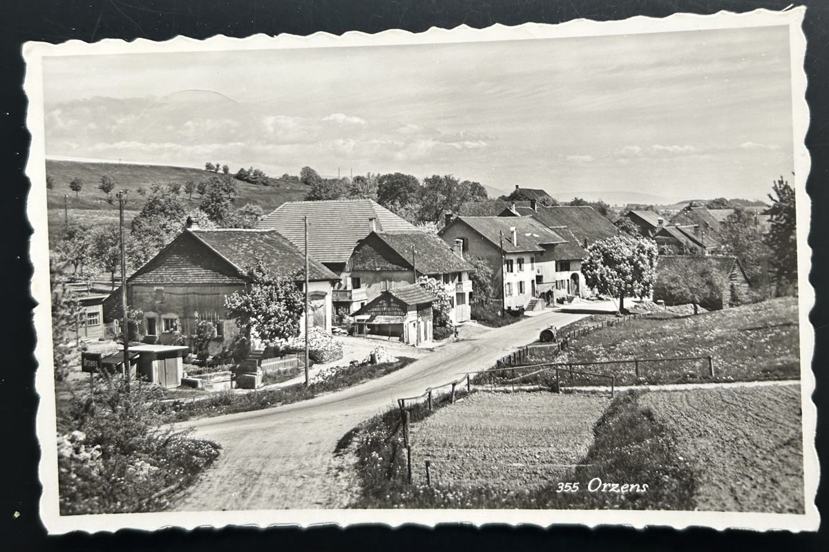 Cartoline postali: AK Orzens  – Usato da Horw venduto da Tellbub