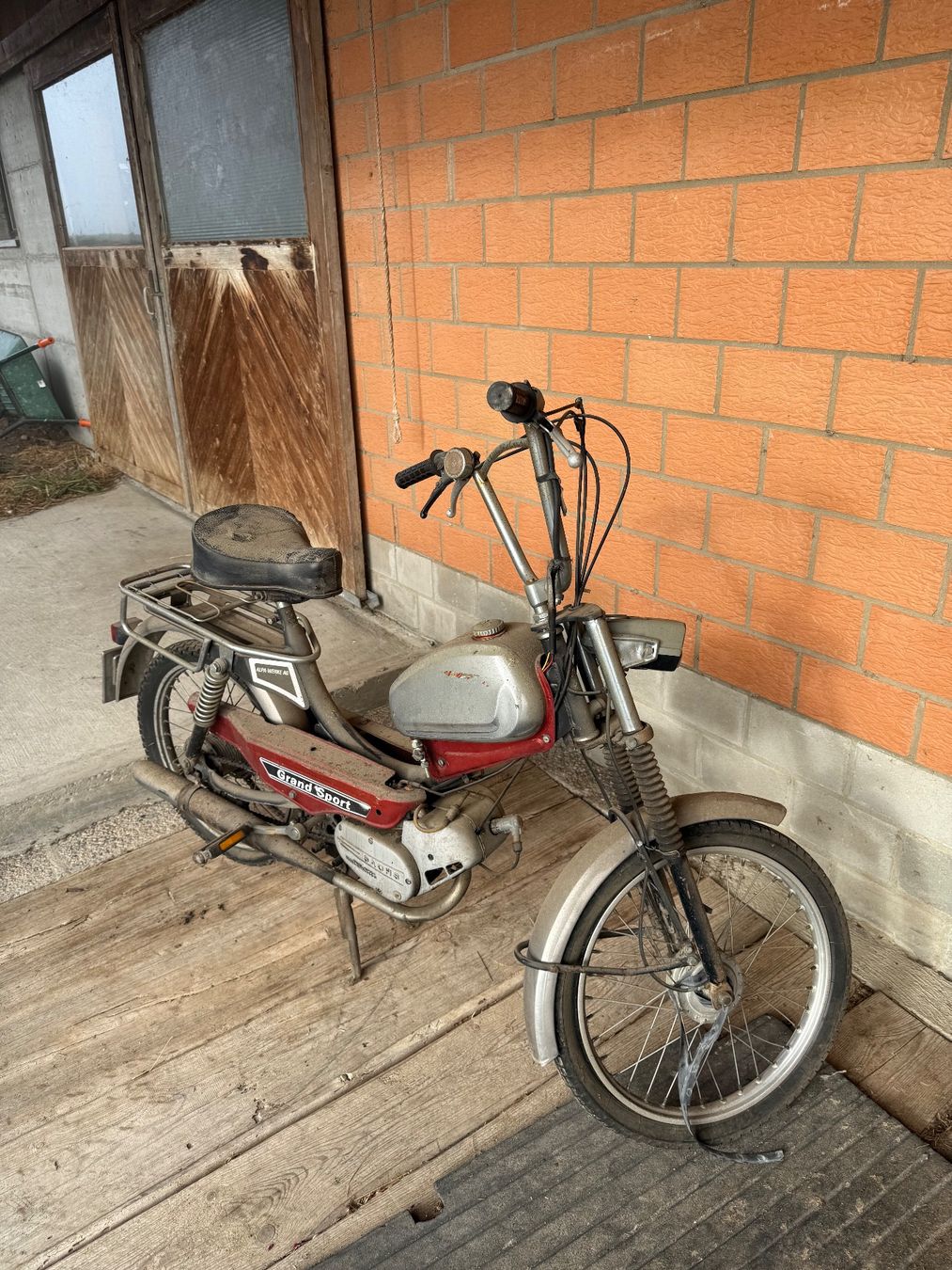 Sachs Ciclomotori: Sachs 503 Alpa 21 Töffli – Difettoso da Fahrni b. Thun venduto da Salzberger-FZH 5