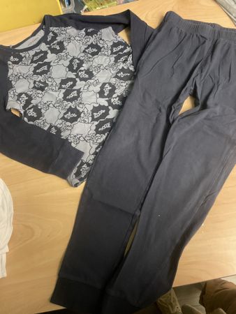 Schiesser Pyjama Set Gr. 140, Top Zustand - Winter Warm!