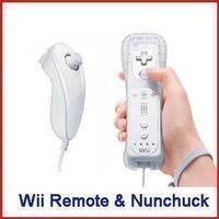 Remote Controller mit Nunchuk Original Nintendo Wii