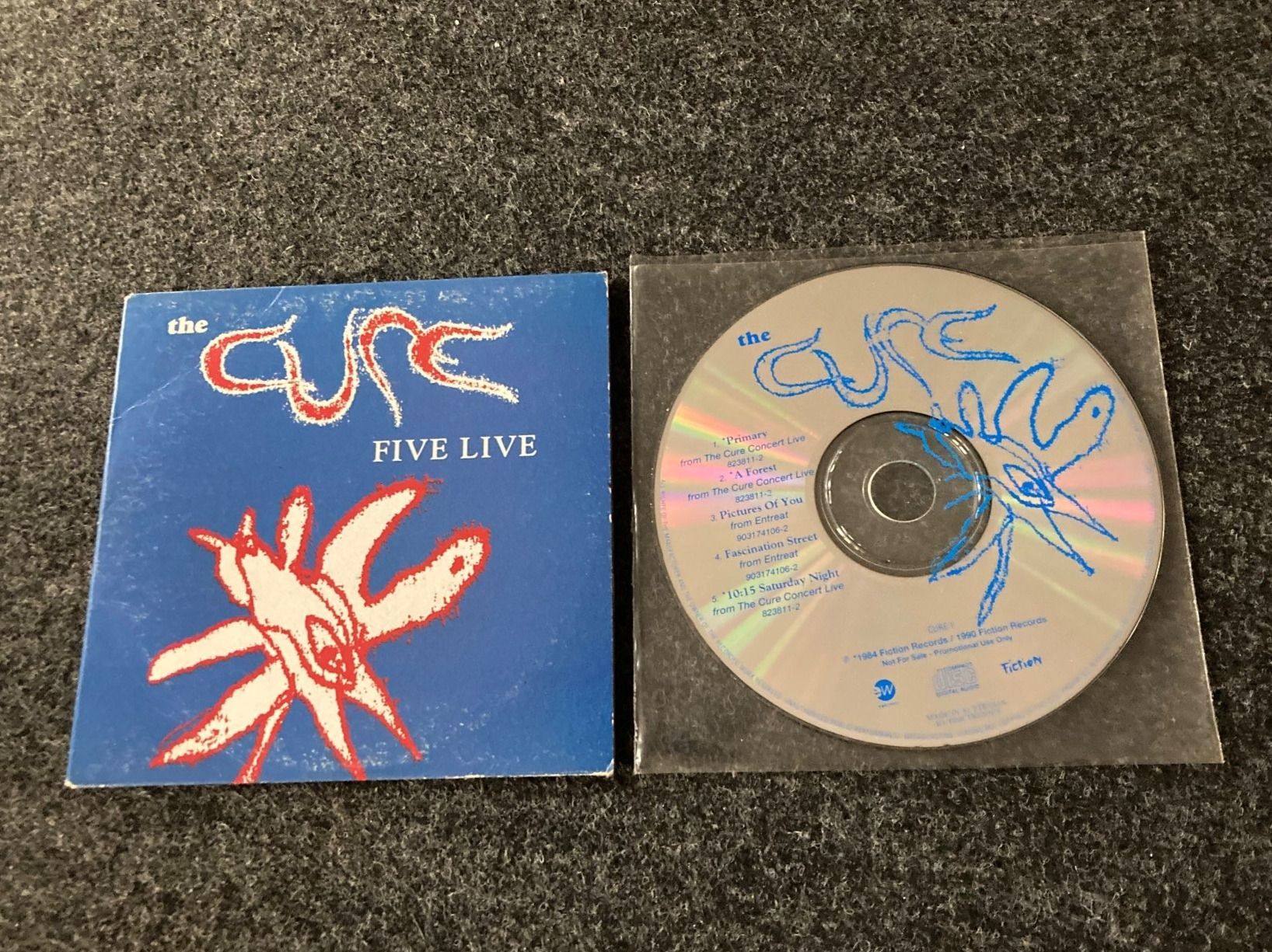 CD: The Cure - Five Live (Australia Promo) – Usato da Fribourg venduto da Karushi 1
