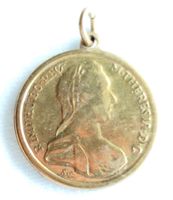 Goldene Maria-Theresia-Taler-Nachprägung – 4,2 g, 14K