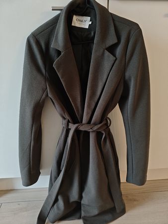 Khaki Farbiger Mantel