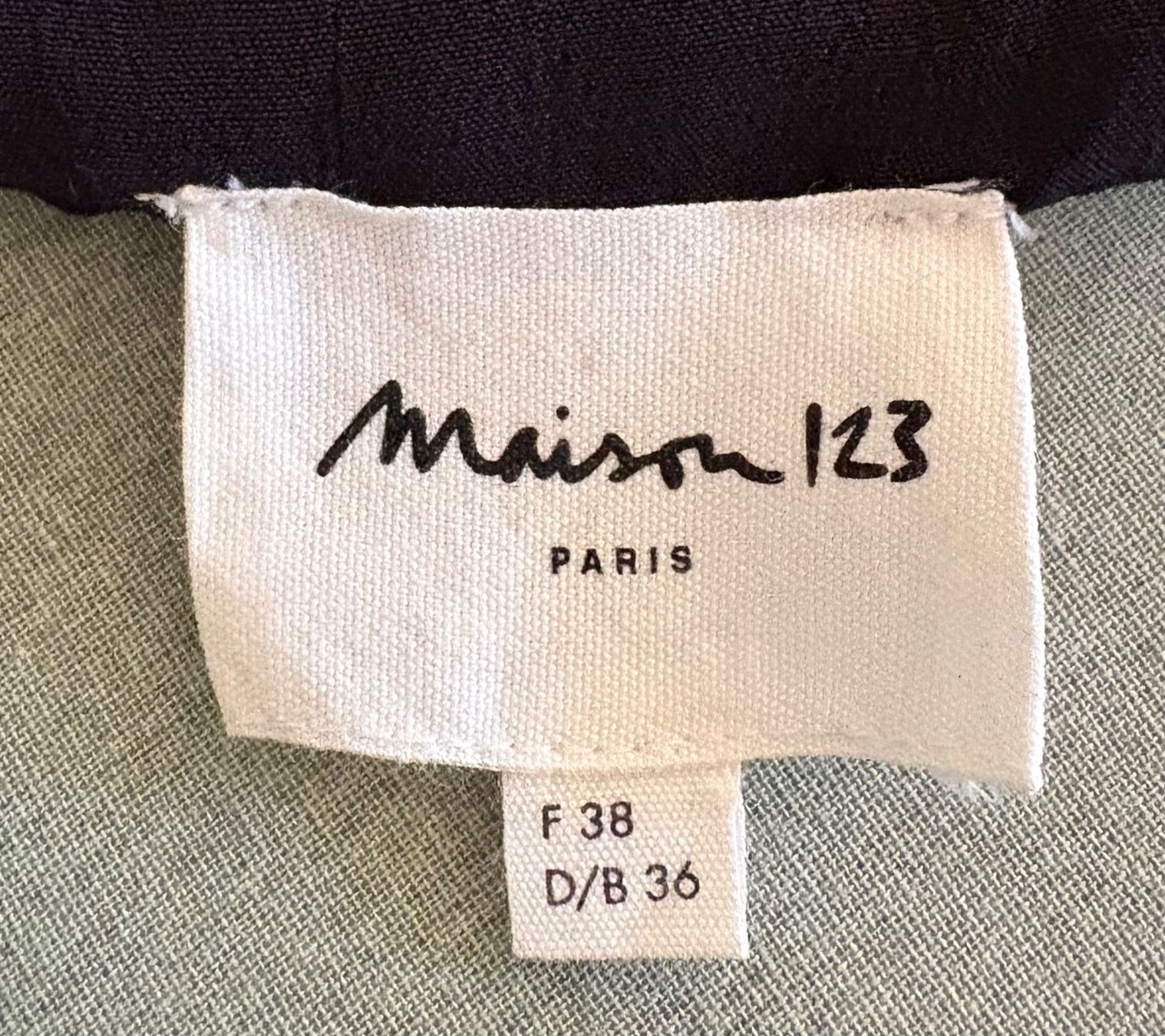 Maison 123 Vestiti: Robe Maison 123 taille 38 (36 suisse) – Usato da Broc venduto da ffribourg 8