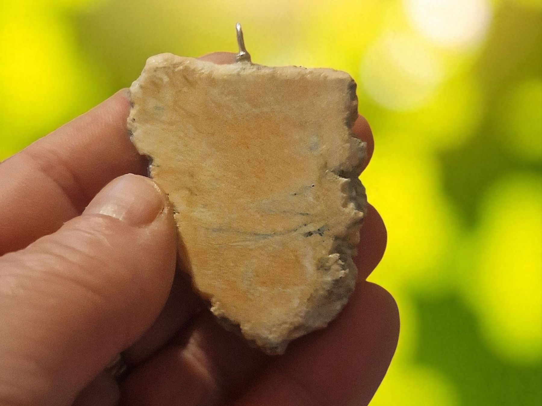 Ciondoli: Anhänger, Schweizer rosa Alabaster – Nuovo e nell'imballaggio originale da Aarau venduto da Schmuckhoehle_MD 6