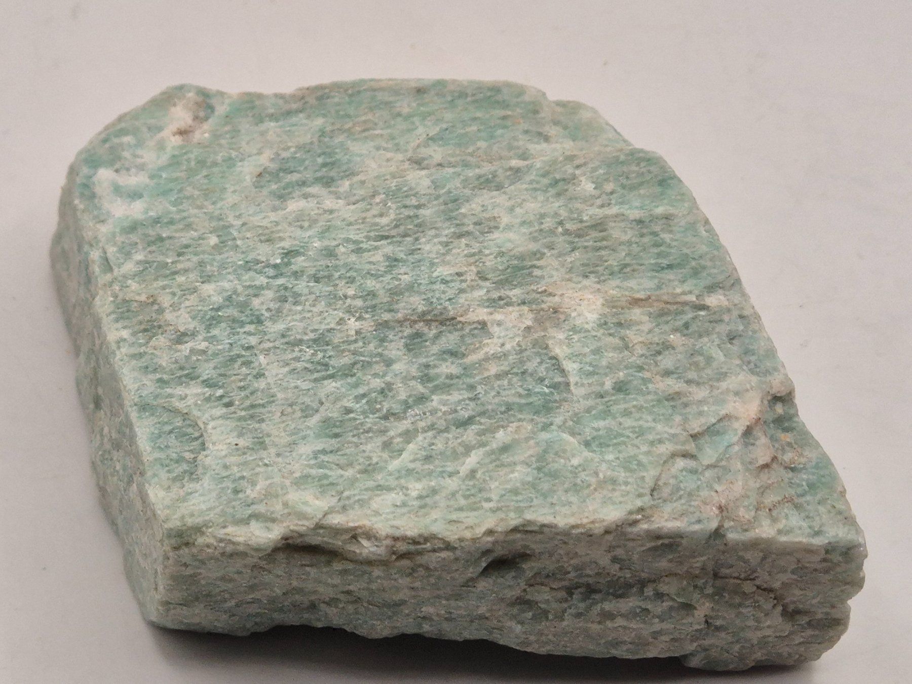 Minerali & Pietre curative: Amazonit aus Tansania (436) – Nuovo e nell'imballaggio originale da Winterthur venduto da LukasMineralienOase