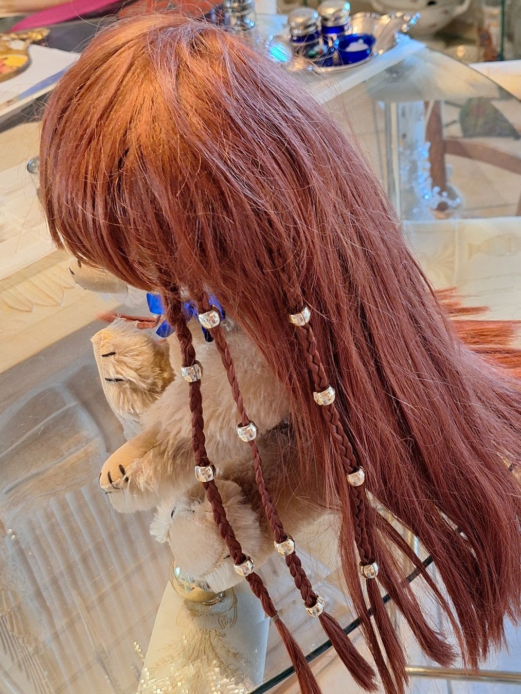 Parrucche: 2 Cleopatra Perücken Kunsthaar – Usato da Rheinfelden venduto da Cleopatra2000 3