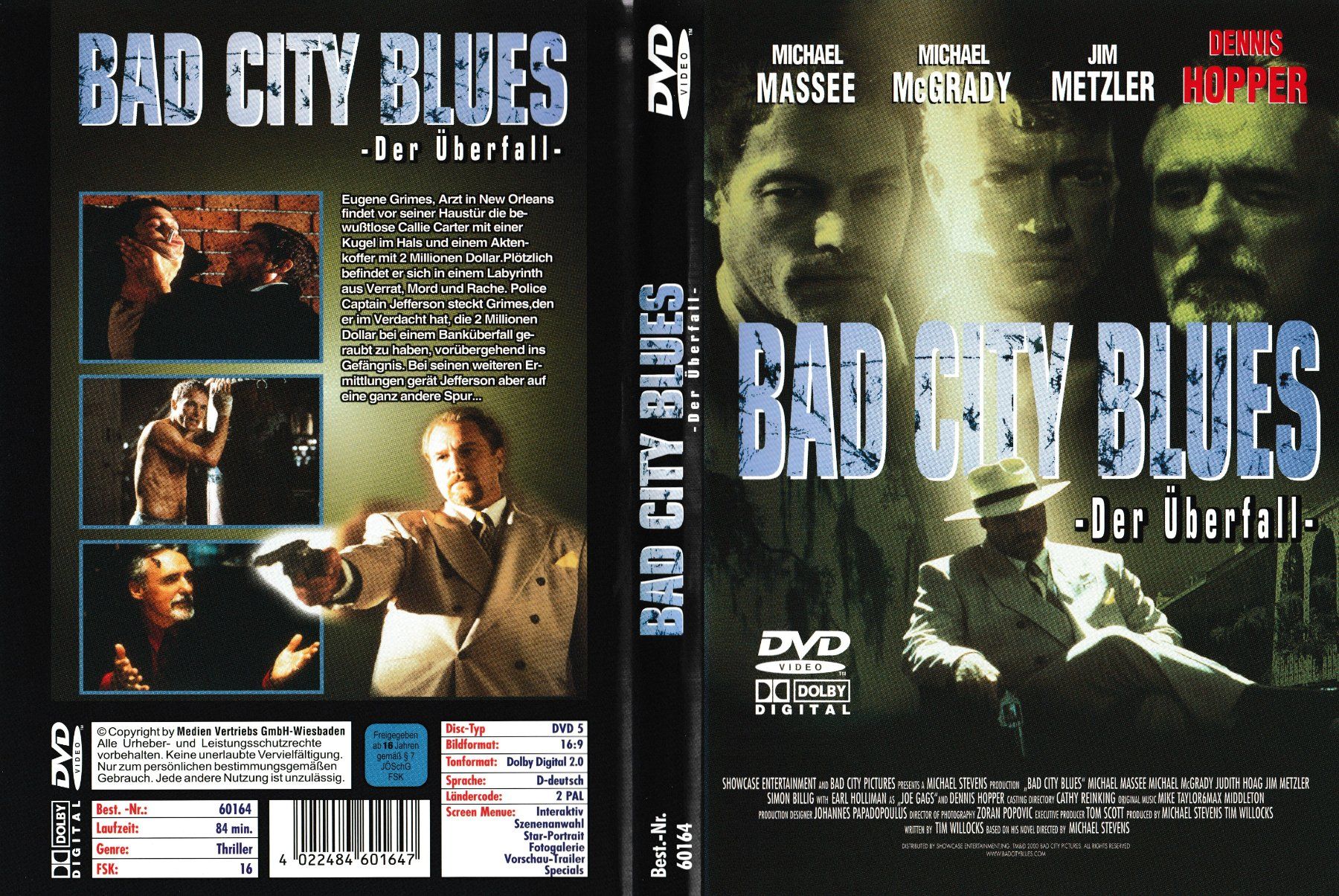 Tutti i DVDs: DVD - Bad City Blues - Der Überfall – Usato da Langnau am Albis venduto da MediaRescuerKeLoX