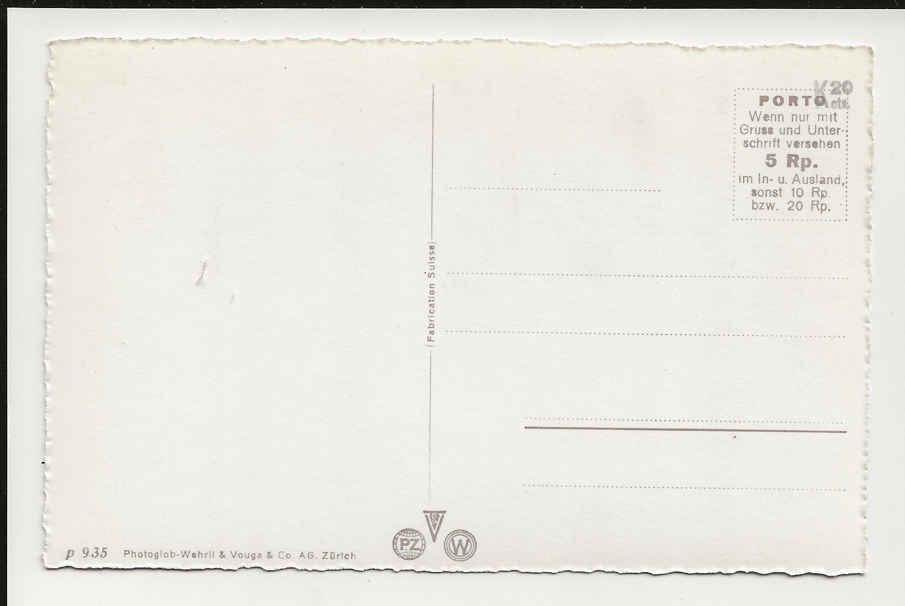 Cartoline postali: AK ca.1945 Zürich Stadttheater – Usato da Greifensee venduto da 315WDO 1