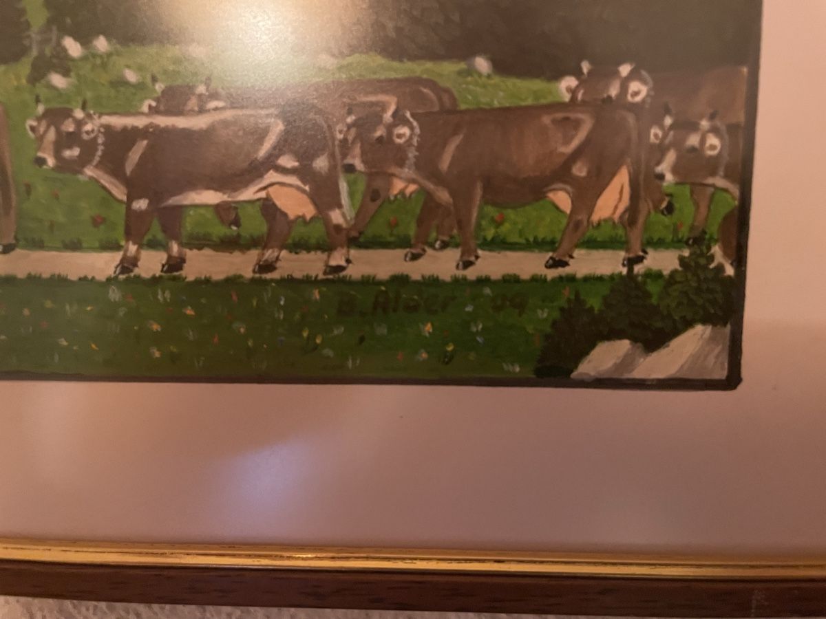 Dipinti: Gemälde Appenzeller Alpaufzug – Usato da Malters venduto da pascal-simon75 2