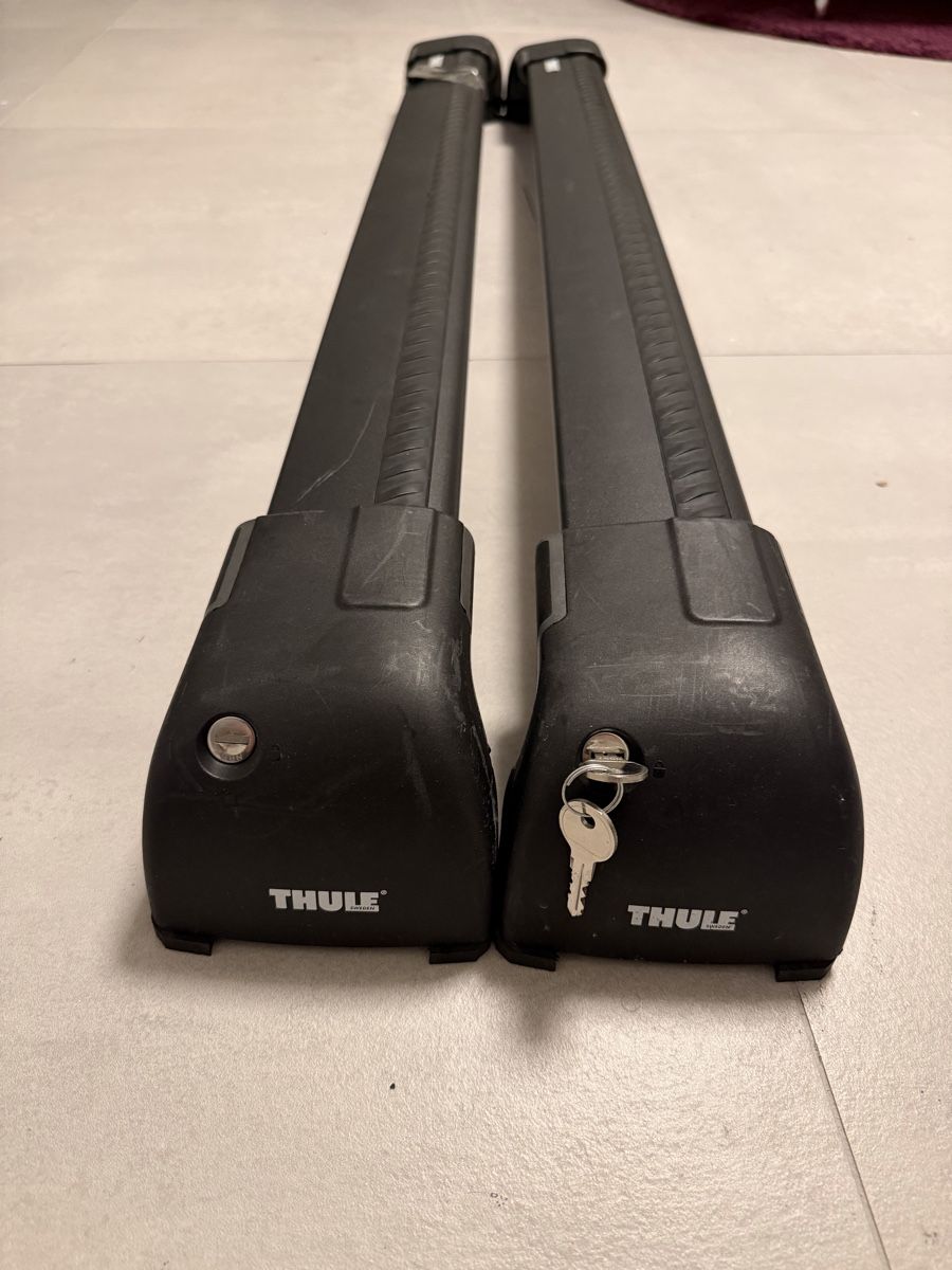 Thule Portapacchi: Thule wingbar Edge Car Roof Rack – Usato da La Tour-de-Peilz venduto da Kruno 1