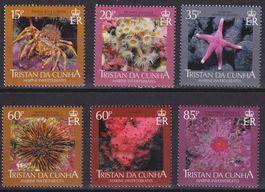 Tristan da Cunha, Mi 951-956**, KW € 9.00