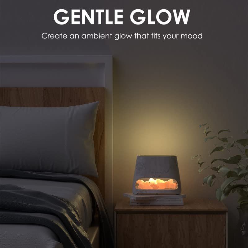 Diffuseurs: Salzlampe Diffusor Flammeneffekt 2 in 1 – Neuf avec emballage d'origine à Basel par EchoPeak 4