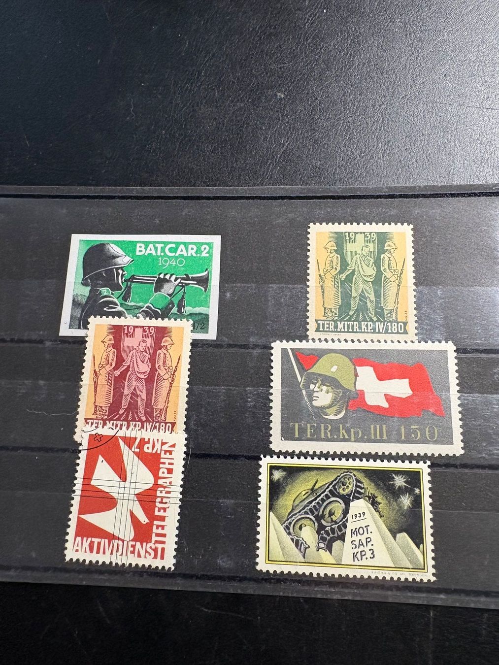 Tous les timbres: Soldatenmarken – D'occasion à Herzogenbuchsee par Hebu6