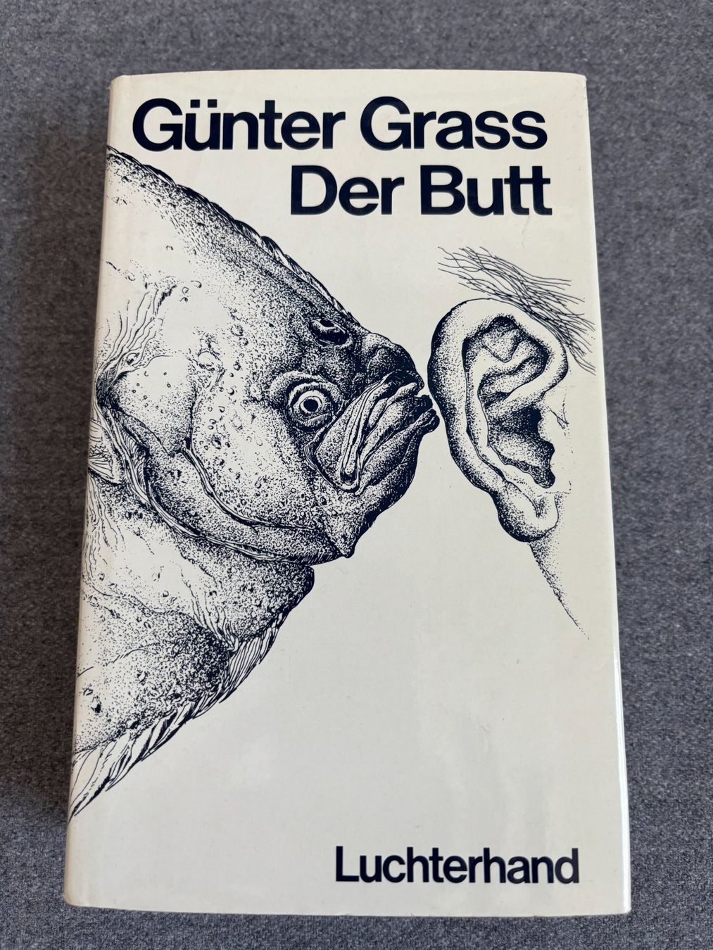 Libri: GÜNTER GRASS, DER BUTT, ERSTAUSGABE, MIT SCHUTZUMSCHLAG – Usato da Zuerich venduto da Arabella45