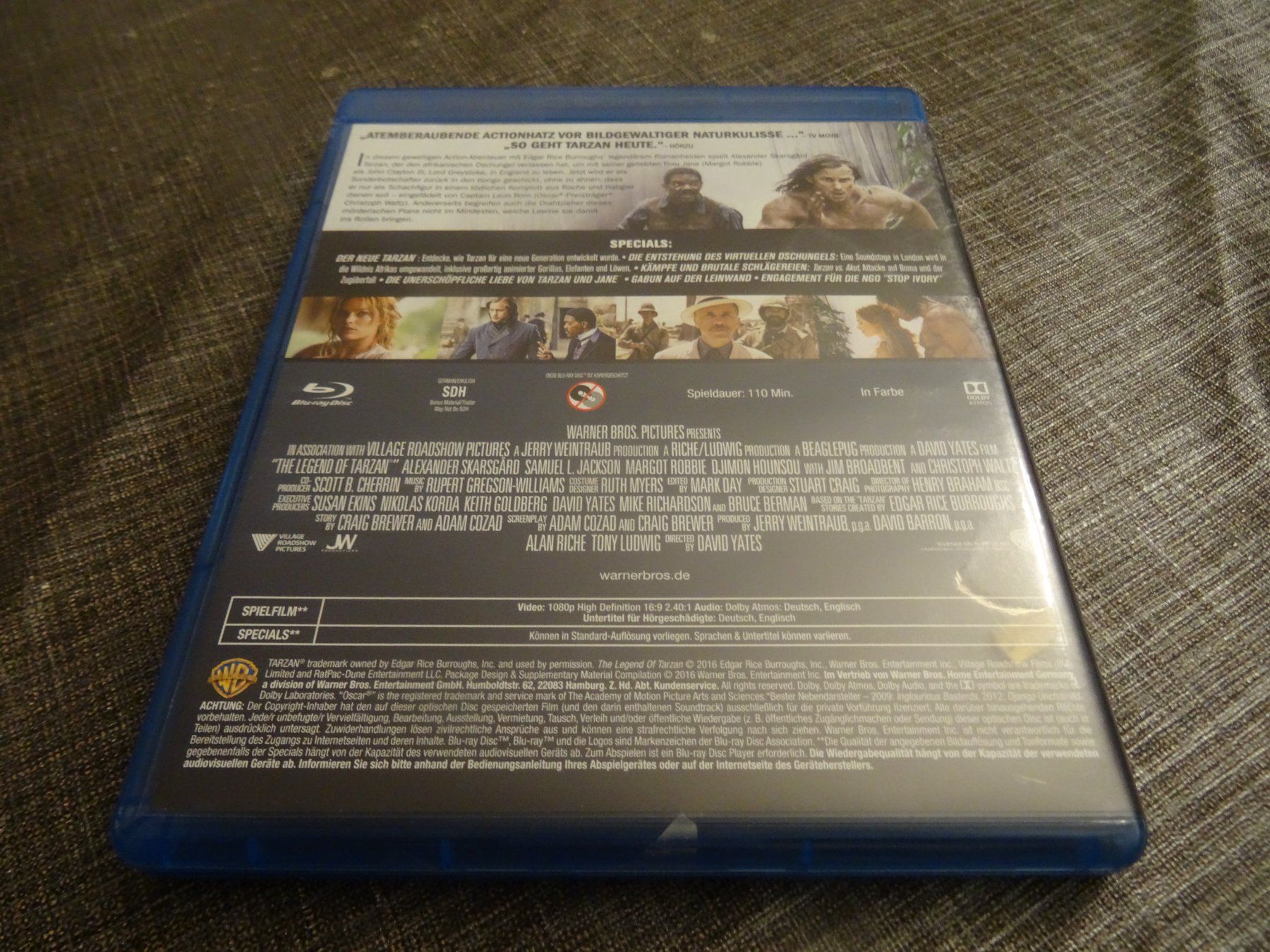 Tutti i DVDs: Legend of Tarzan BLU-RAY – Usato da Olten venduto da Disc-Verkauf 2