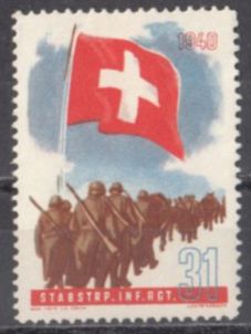 Tutti i francobolli: Infanterie Wi 308 * – Usato da Bürglen TG venduto da StampGraf