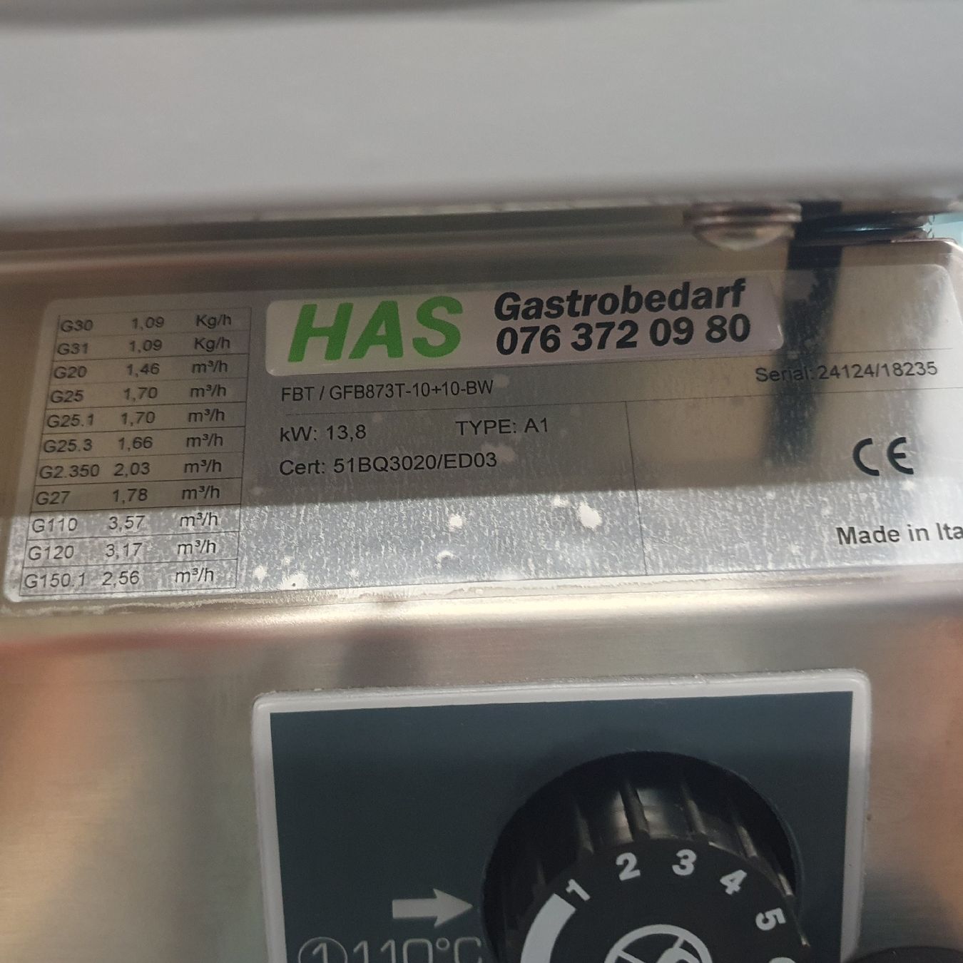 Elettrodomestici da cucina: Doppel Friteuse  Gas – Usato da Niederwangen BE venduto da HasGastrobedarf 5