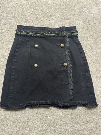 Guess Damen Jeansrock schwarz Gr. 34
