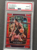 Evan Mobley /199 Select Red Prizm Rookie Card RC PSA 10