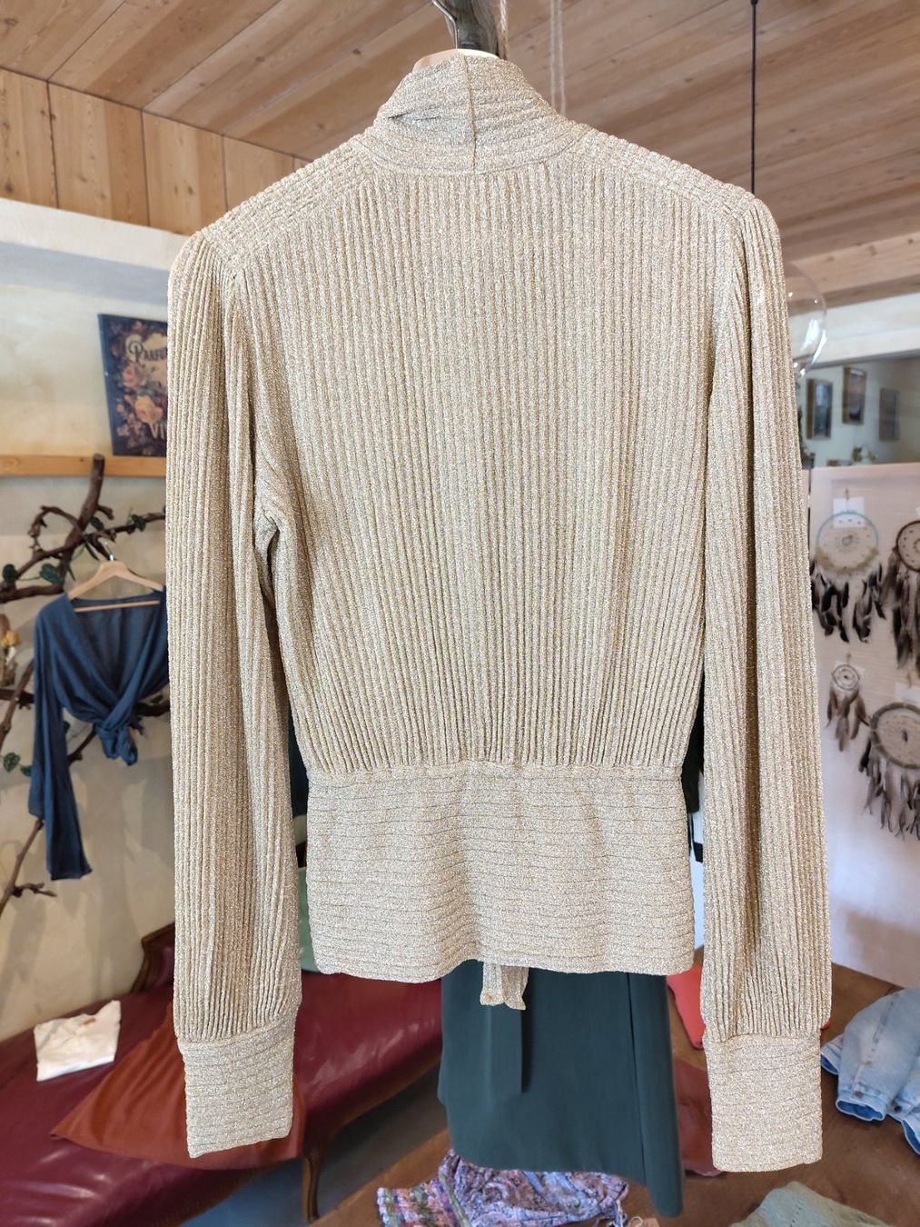 Missoni Camicette: Missoni bluse gold S – Usato da Losone venduto da ell_nora89 1