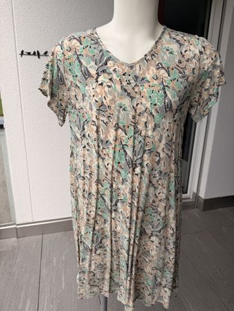 SOYACONCEPT Kleid Kurzarm Blumenmuster Grösse L 