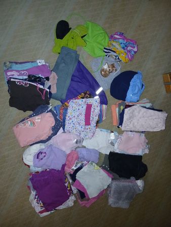 Mädchenkleider Paket 110-116