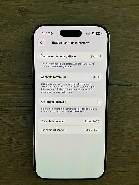 Apple Portables: iPhone Air 256gb Blanc – Neuf (Voir description) à Muraz (Collombey) par Tiagoveiga20 4