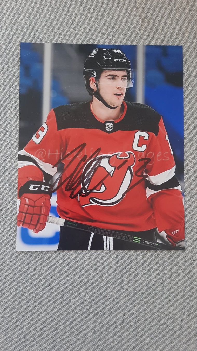 Autogramme: Autogramm Nico Hischier – Gebraucht aus Schmerikon von Olympia04