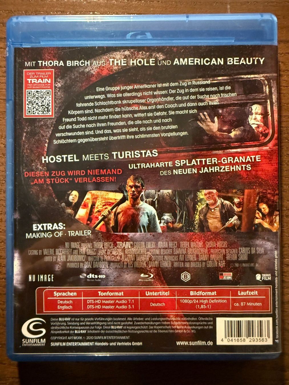 Tutti i DVDs: Train - Nächster Halt Hölle – Usato da Zürich venduto da Blu-ray_ZH 1