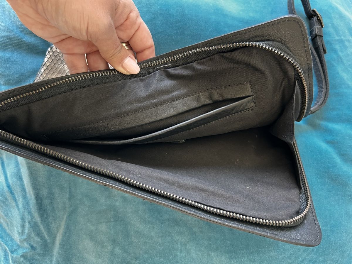 Mango Borse da donna: Mango Tasche Clutch silber/schwarz – Usato da Uitikon Waldegg venduto da anj_lg66 2