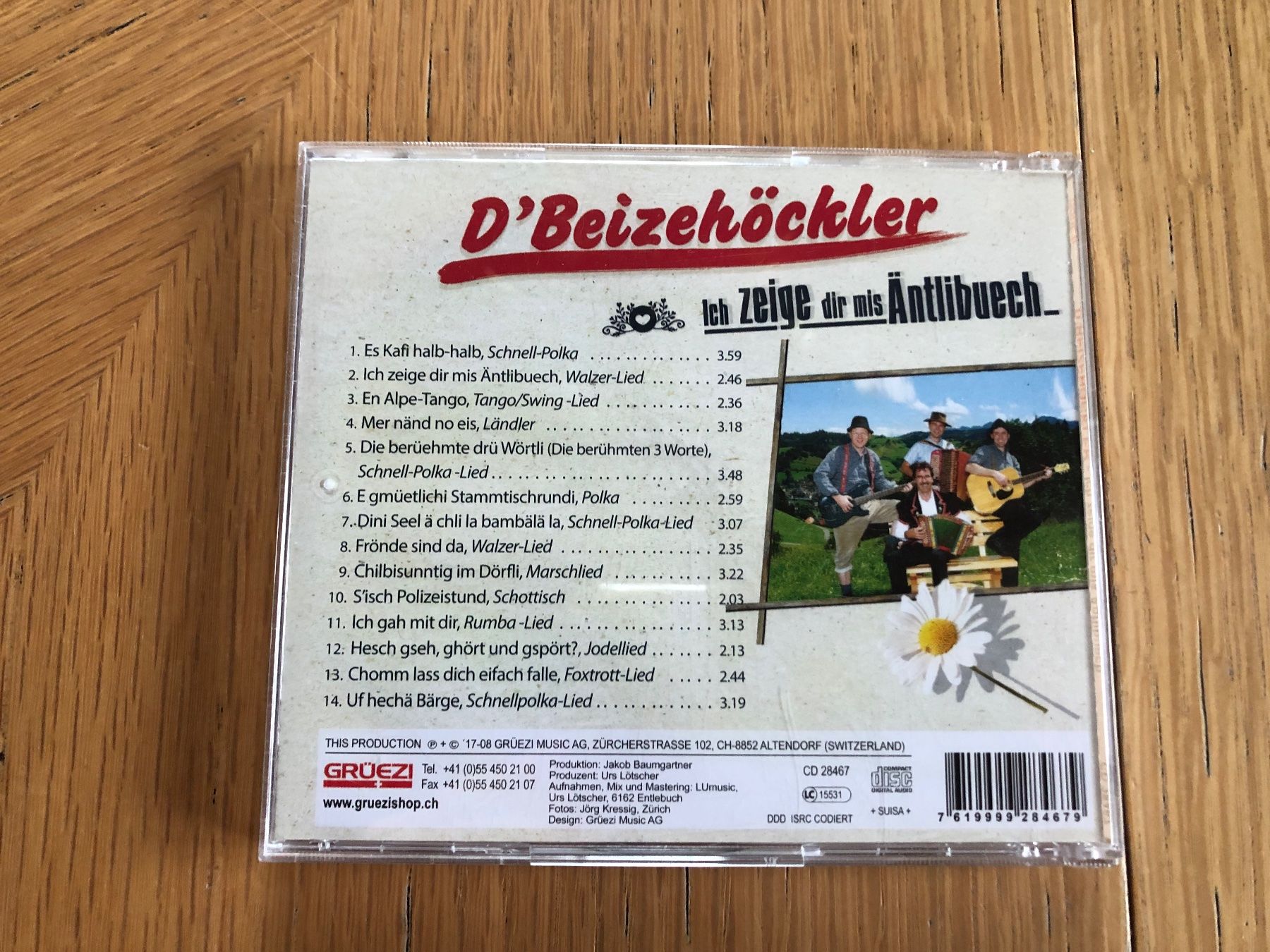 CD: D'Beizehöckler - "Ich zeige dir mis Ältibüech" – Usato da Schübelbach venduto da Dolly990_2 2