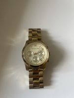Michael Kors Uhr Damen Chronograph Goldfarben guter Zustand