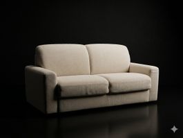 Schlafsofa mit vollwertiger Matratze, neuwertig!