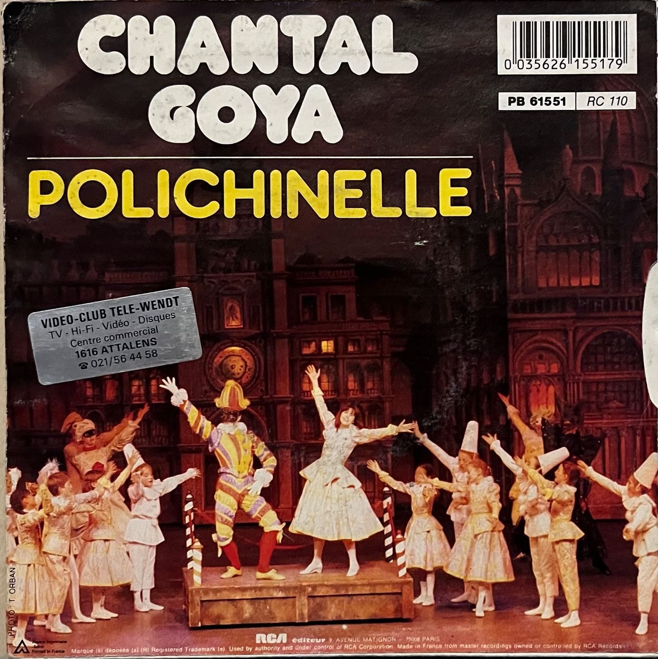 Dischi in vinile: CHANTAL GOYA - PANDI - PANDA – Usato da Bussigny venduto da vinyl-pas-cher 1